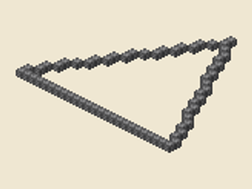 Triangle (3), 25 × 23 × 1, 67 blocks, 1 stack + 3